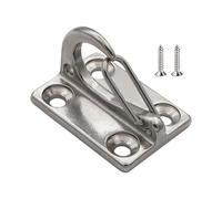 Gancio di lino per cani - Spazio - Gancio da parete in acciaio premium, accesso | Supporto in lino per cani per aree interne ed esterne, balcone, cortile, spazio d'ingresso, garage, pati