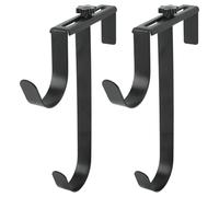 Gancio di pool di pool di Kaisudiap, per pali della piscina e parete di recinzione, gancio di ferro metallico regolabile 2%, accessorio per la conservazione