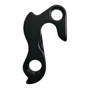 Gancio di ricambio per deragliatore per bicicletta, compatibile con Trek, Gary Fisher e Klein Bikes in alluminio, adatto per veicoli da strada e a velocità variabile (nero)