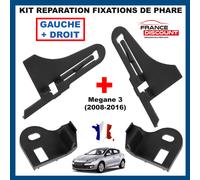 Gancio Di Riparazione Faro Ant. AVG AVD Pinze per Renault Megane 3 2008 2016