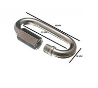 Gancio Di Riparazione Per Catena Quick Link 10Mm 7/16 BZP ZP Confezione Da 100