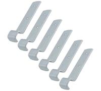 Gancio di ritenuta lungo per rimorchio sopra chiusura centrale 143 mm x 35 mm...