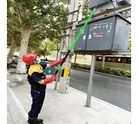 Gancio di salvataggio ad alta tensione, strumento di sicurezza isolato con manico antiscivolo per sollievo da scosse elettriche di emergenza e manutenzione dell'energia, capacità di carico 100 kg