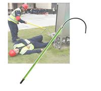Gancio Di Salvataggio Elettrico, Asta Di Salvataggio Portatile Isolata, Dispositivo Di Sicurezza Da 100/150/200/300 Cm, Carico 100 Kg(Green,200cm/6.6ft)