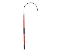 Gancio di salvataggio elettrico non conduttivo, asta di salvataggio isolata ad alta tensione, asta di trazione portante da 100 kg/220 libbre per elettricisti antincendio(Red,3m/9.8ft)
