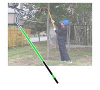 Gancio Di Salvataggio Elettrico, Palo Di Salvataggio Isolato Ad Alta Tensione, Dispositivo Di Sicurezza Portatile, 100/150/200/300 Cm(Green,300cm/9.8ft)