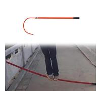 Gancio di Salvataggio Isolato ad Alta Tensione - Palo di Sicurezza in Fibra di Vetro da 16" per elettricisti e Vigili del Fuoco, 1 m/3,2 Piedi, Ideale per Il Salvataggio in Piscina e situazi
