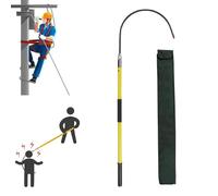 Gancio di Salvataggio Isolato ad Alta Tensione, Rod del Bagnino Isolato, Strumento di Sicurezza Portatile, for la sicurezza elettrica(Yellow,1m/3.3ft)
