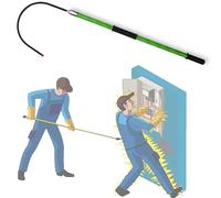 Gancio di salvataggio isolato per sicurezza elettrica, strumento di protezione di emergenza ad alta tensione con gancio per il corpo, essenziale per vigili del fuoco ed elettricisti