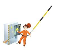 Gancio di salvataggio isolato per sicurezza elettrica, strumento staccabile ad alta tensione per emergenza e difesa