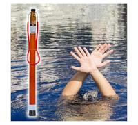 Gancio di salvataggio per piscine e parchi acquatici, palo di sicurezza telescopico ad alta visibilità, 650 cm, attrezzatura di risposta alle emergenze per una rapida assistenza salvavita