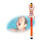 Gancio di salvataggio per vittime di annegamento, attrezzatura telescopica di salvataggio in fibra di vetro, gancio di sicurezza per piscine, salvataggio di emergenza (1,2-4,5 m)