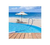 Gancio di Sicurezza Estensibile per Il Nuoto, Forniture Multiuso per Bagnini per Barche, Spiagge E Porti Turistici, Gancio di Salvataggio Portatile per Piscina(9.84FT)