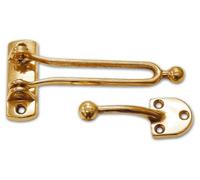 Gancio di Sicurezza in Ottone Bronzato per Porta