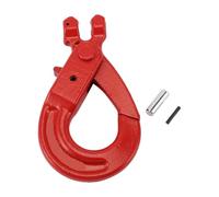 Gancio di sollevamento for corno di pecora girevole in acciaio legato G80, gancio a catena for il trasporto portuale e la movimentazione delle attrezzature(2T)