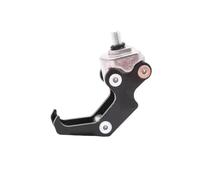 Gancio di sospensione Refit compatibile con gancio for casco in lega di alluminio for motocicletta e scooter, robusto e durevole, disponibile in più colori(Black)