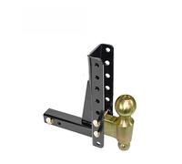 Gancio di Traino, 10000Lbs 7.5 "Drop Regolabile Con Attacco A Sfera For Rimorchio Traino 2-5/16" Rise Channel-Style RV Parts Camper Caravan Accessorie