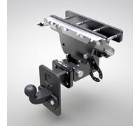 Gancio di Traino 2" Inserto Altezza Regolabile Gancio di Traino Jeep Wrangler...