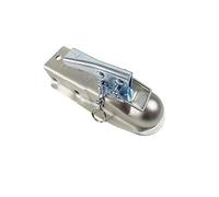 Gancio di traino, Accoppiamento rimorchio da 1-7/8 "x 2 '' Cap 2000 libbre. Attacco posteriore accoppiatore lingua diritta Camper Parti Accessori for carovani camper(With Clip)