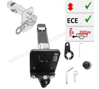 Gancio di traino (altezza regolabile) per US pour MERCEDES M-Class III 2011-2015