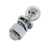 Gancio di traino cromato, sfera di traino, diametro dello stelo da 2 pollici, capacità 5.000 libbre, accoppiamento for rimorchio, accessori for camper, roulotte e camper,Forte e durevole