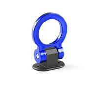 Gancio di traino, Decorazione adesiva in ABS for auto, rimorchio anteriore posteriore, simulazione di corse, anello, gancio traino for veicoli(Blue)