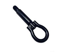 Gancio di traino di ricambio del gancio anteriore per bullone ad anello per polo per sedile compatibile con 6K0803615C Acciaio nero Recupero Punto di traino Raccordo per gancio di trazione METALLI
