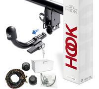 Gancio di traino estraibile per Mitsubishi ASX 2010-2019 + kit el. 13-poli spec