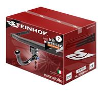 Gancio di traino estraibile per Subaru Legacy BR V SW 2009-2014 + kit el. 7-poli