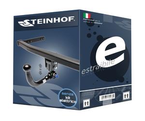 Gancio di traino estraibile verticale per BMW Serie 5 F10 VI Berlina 2014-2017