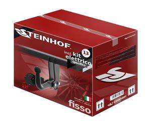 Gancio di traino fisso per BMW Serie 3 F31 Touring SW 2012-2014 + kit el. 13p