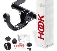 Gancio di traino fisso per Peugeot 308 2014-2021 + kit elettrico 7p+adattatore