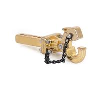 Gancio di Traino Gancio di Traino for Ricevitore del Gancio di Traino for Rimorchio Full Metal 1/10 Gancio di Traino Regolabile per Camion(Gold)
