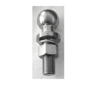Gancio di traino INOX 50 mm da 2000 a max 3500 LBS SFERA FILETTATA PERNO 22
