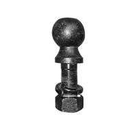 Gancio Di Traino Nero, Sfera Di Traino Da 2 Pollici, Diametro O Stelo, Capacità 5.000 Libbre, Accoppiamento, Parti Del Rimorchio, Camper, Roulotte, Accessori