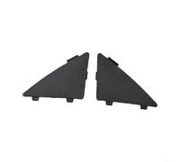 Gancio di traino nero Tappo di Copertura Per Mazda 3 Axela 2014 2015 2016 Paraurti Anteriore Triangolo Trim Piastra Plastica Rimorchio Occhio Inserto Coppia Bjs7-50-101 Bjs7-50-102 Accessorio