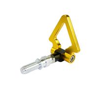 Gancio di Traino Per Auto, Gancio di rimorchio per BMW Car Trailer Racing Vite Alluminio CNC Triangolo Triangolo Ring Tow Towing Gancio da gancio da corsa barre(Gold)