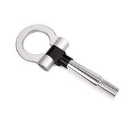 Gancio di Traino Per Auto, Racing Vite In Alluminio CNC Gancio Di Traino Anteriore Uso Adatto Per Mitsubishi Lancer 2008-2011 RS-TH008-4(Silver)