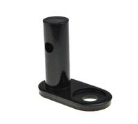 Gancio di traino per bicicletta, accessorio per rimorchi per biciclette, trasporto di animali domestici, materiale in acciaio compatibile con varie biciclette