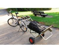 Gancio di traino per bicicletta eckla per beach-rolly