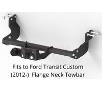 Gancio di Traino Per Ford Transit Custom (2012-21) & Nessun Elettrica - F301