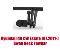 Gancio di Traino per Hyundai i40 Cw Familiare (2011 & 13 Perno Deviatore Relè