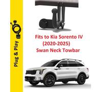 Gancio di Traino per Kia Sorrento IV 2020-2025 & 13 Perno Basic Plug And Play
