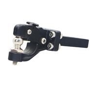 Gancio di traino per rimorchio Crawler Metal RC - Gancio di traino, collegamento di traino di simulazione | Cattro di bloccaggio a morsetto RC regolabile RC, gancio in metallo in 1/6 per v