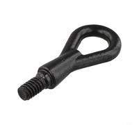 Gancio di traino Recupero Occhio Metallo Rescue Hook Nero per E36 E46 E39 E38 E31 Z3 Per Mini Per Cooper R50 R56 per ForTwo Per Roadster Paraurti Anteriore Punto di traino