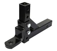 Gancio di traino regolabile 25,4 Cm Regolabile A 4 Livelli Gancio Di Traino Gancio Di Traino For Montaggio A Sfera For Ricevitore Da 2 Pollici Braccio Di Traino Regolabile Collegamento Rapido Braccio