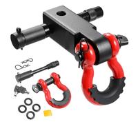 Gancio di traino, Ricevitore di gancio a D da 2" con perno di bloccaggio del rimorchio, accessori for il traino per il traino di camper