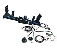 Gancio di traino rigido (2 fori) Opel Vivaro C Kasten & Zafira Life (BJ 03/19-), Peugeot Expert, Toyota Proace (+Verso) (BJ 11/19) - con set elettrico a 13 poli