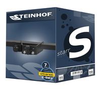 Gancio di Traino Rigido per VW Crafter II Pianale 2016- + Kit 7 Poli + Adatta...