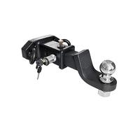 Gancio di Traino, Scopo Speciale 2 '' 50X50 Gancio Di Traino Ricevitore Set Tubo Bullone Su Adattatore Parti Del Rimorchio Accessori Camper Roulotte(With 50mm Ball)